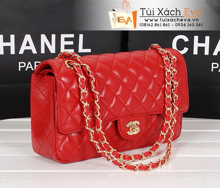 Túi Xách Chanel Maxi Super Màu Đỏ Đẹp 7